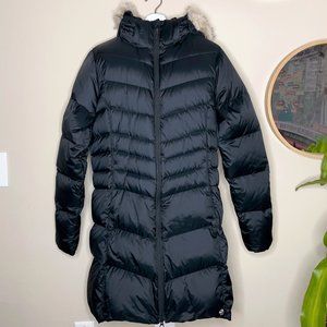 Mountain Hardwear Downtown Black Long Jacket Large